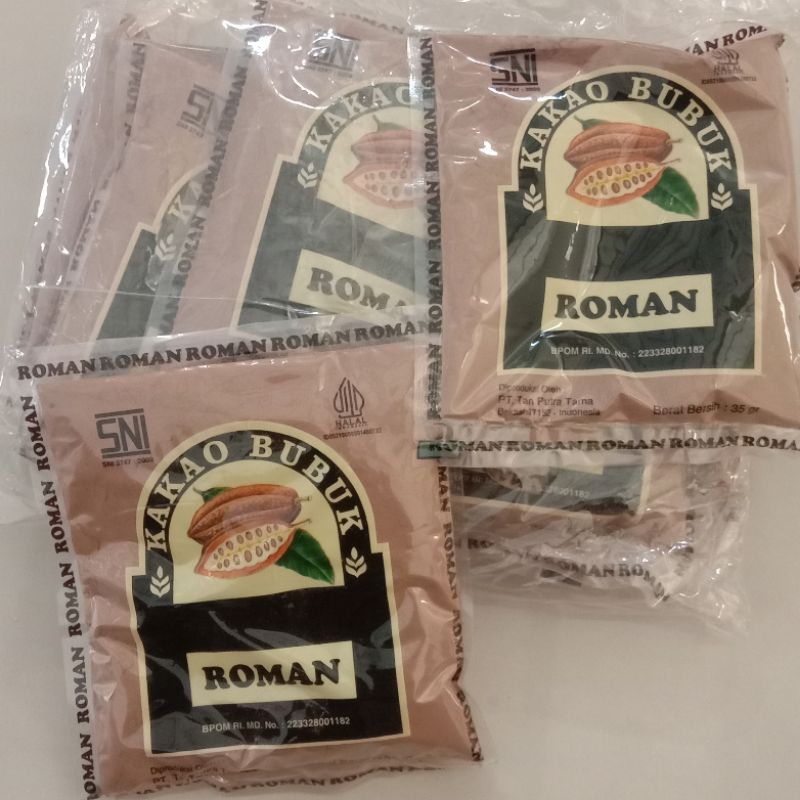 

KAKAO BUBUK ROMAN KEMASAN 35gr