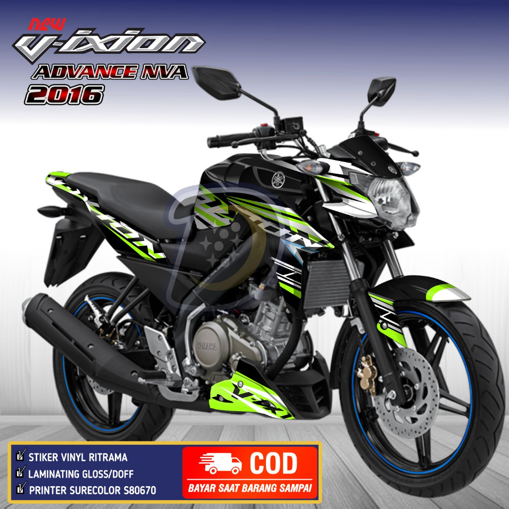 Decal Vixion Advance 2016 Striping Yamaha Vixion NVA Stiker Motor Vixion Advance Racing