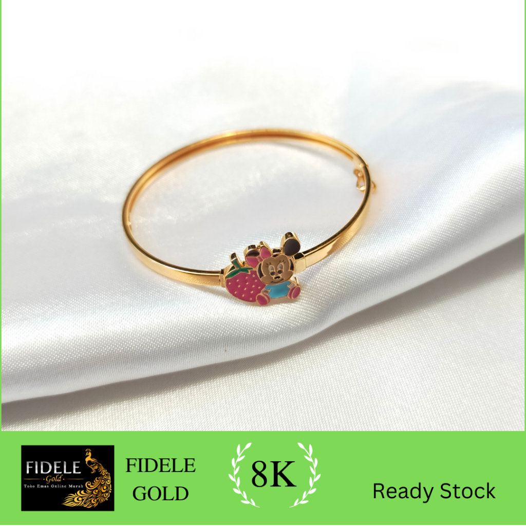 Gelang Anak Mickey Fashion Anak GELANG BAGUS GELANG CANTIK GELANG EMAS 375