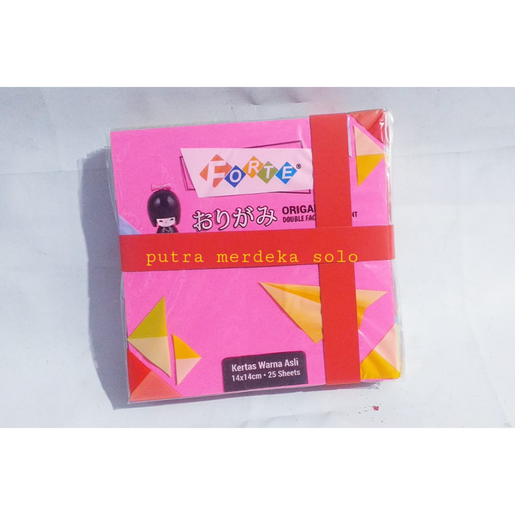 

Kertas Lipat / Origami Forte Warna Bolak Balik Kertas Origami Forte