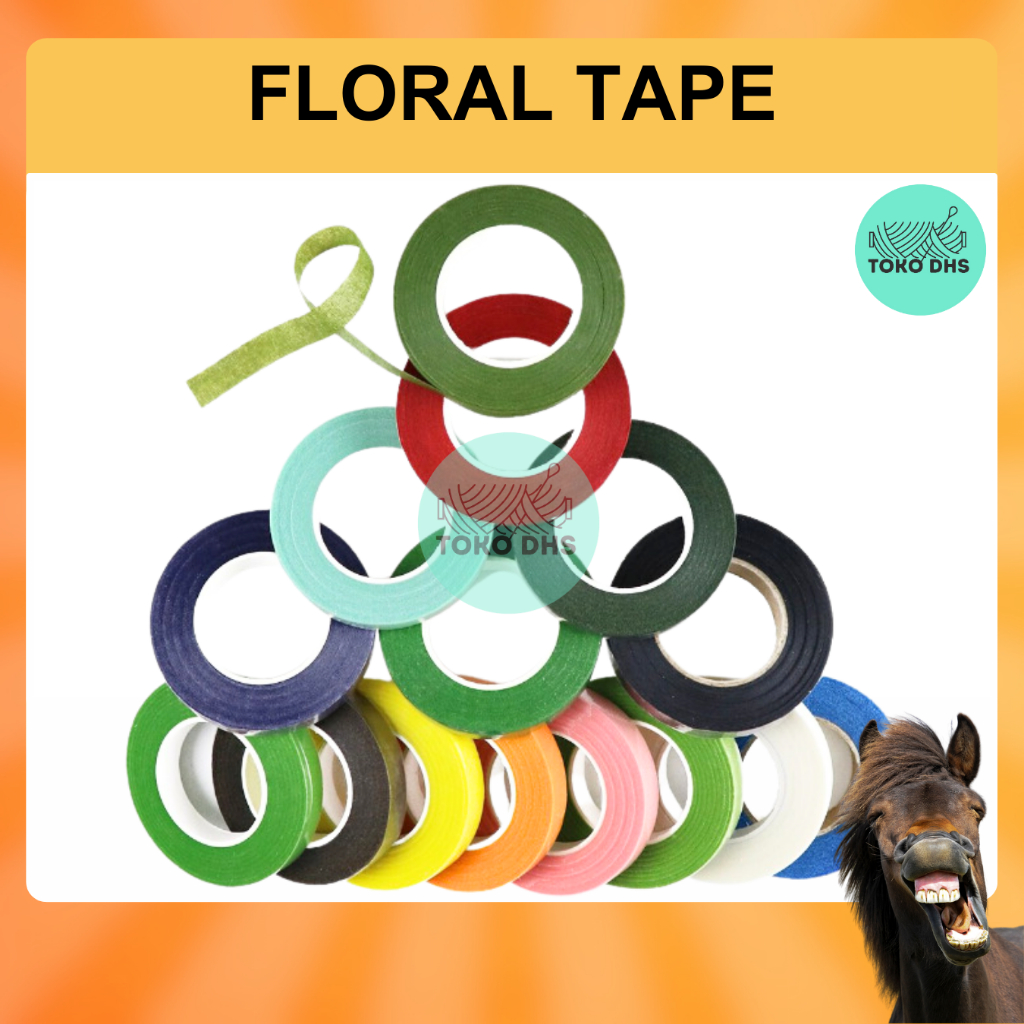 

Floral Tape / Flower Tape / Selotip Daun