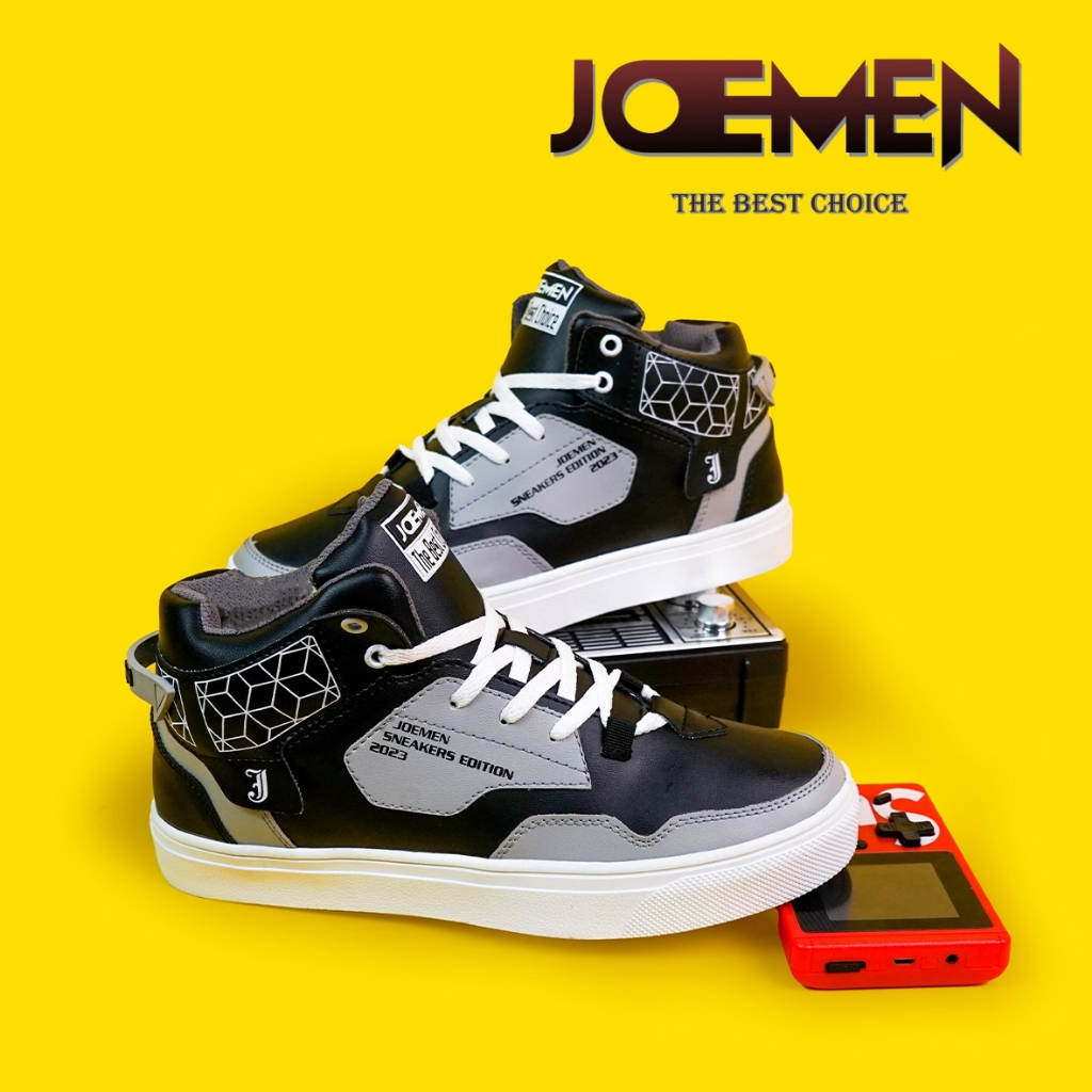Sepatu Boots Pria Sneakers Casual Terbaru Joemen 100% Original Kekinian Terlaris COD