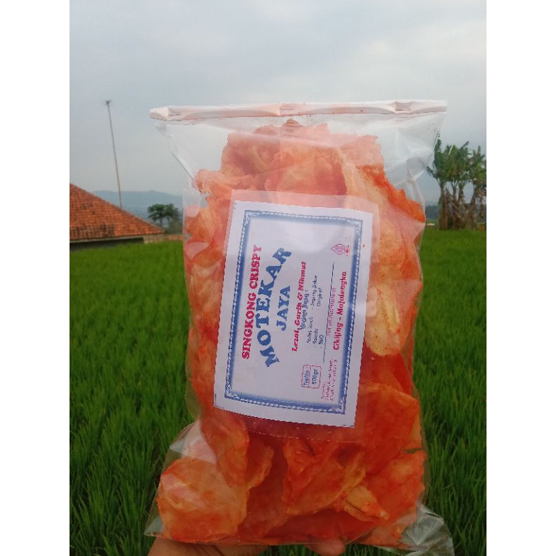 

Keripik Singkong krispy Balado 250gr