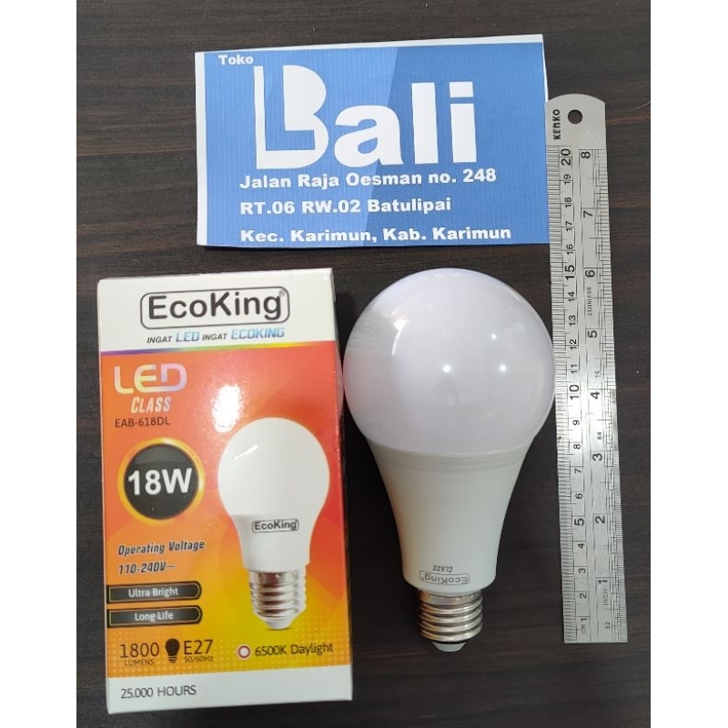 Lampu LED Ecoking 18W