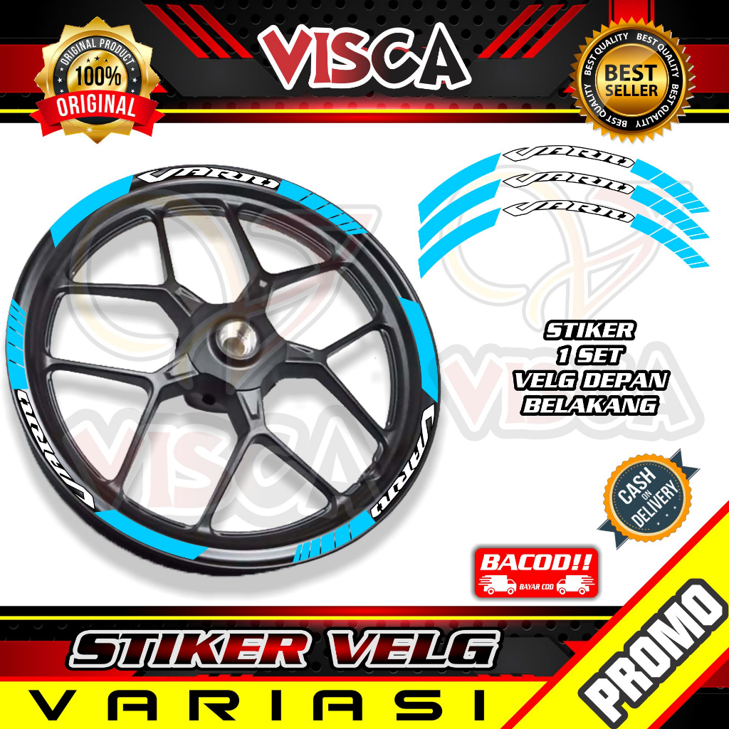 Stiker Velg List Velg Motor Stiker Velg Variooo