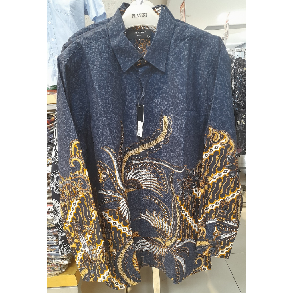 Platini/Atasan Pria/Kemeja Batik
