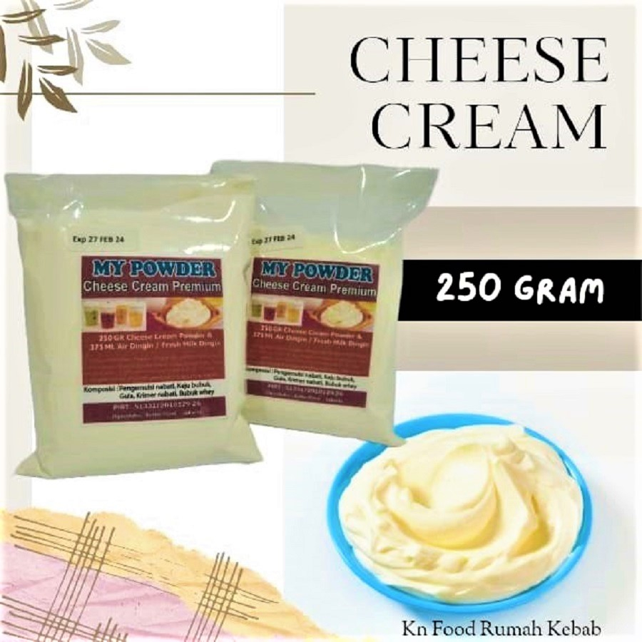 

Bubuk cheese Cream Cheese Tea 250 gram.