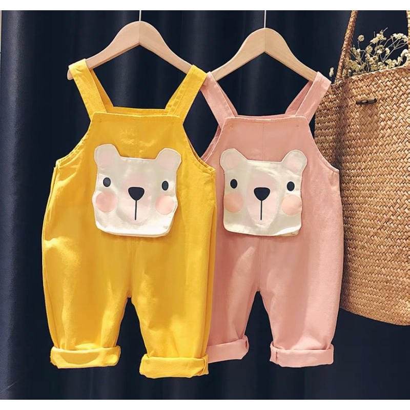 Overoll Anak Laki laki Perempuan 5-9 Tahun Import Jumpsuit Anak Overoll Anak Boneka