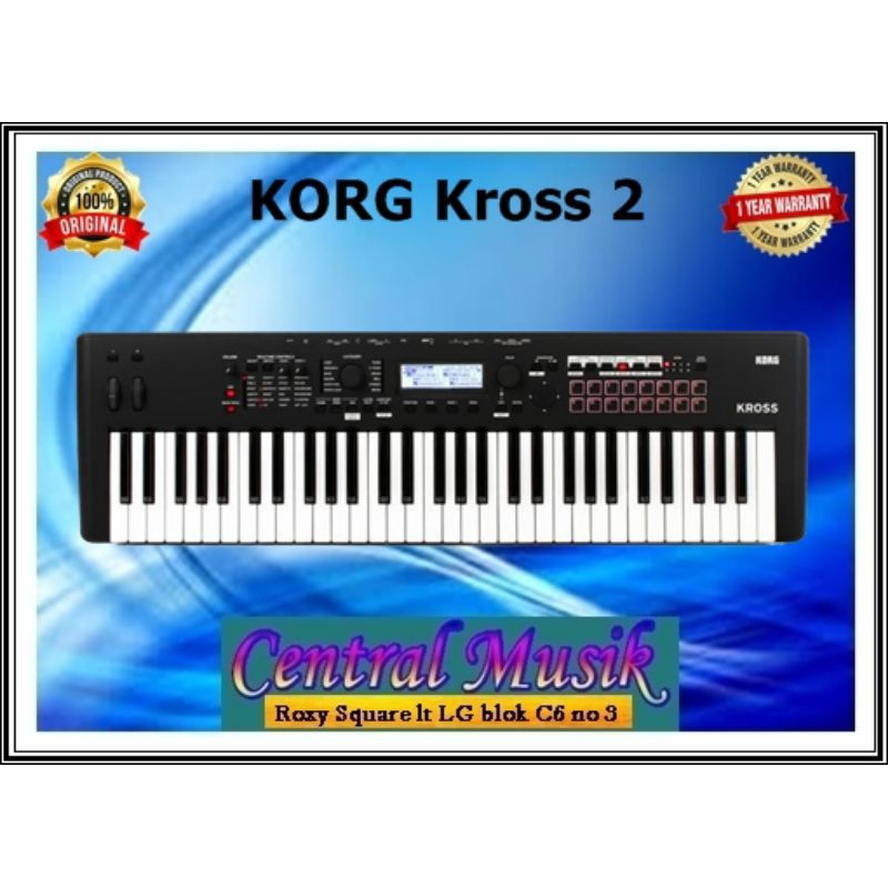 KORG Kross 2/Kross2 Garansi resmi