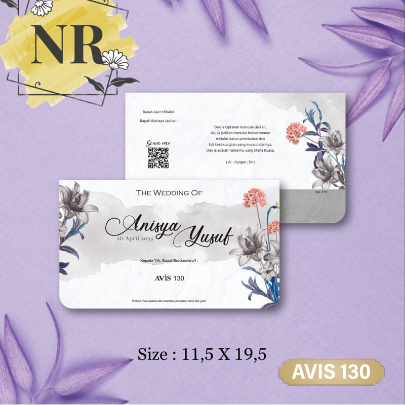 

UNDANGAN PERNIKAHAN MURAH LAMONGAN- UNDANGAN PERNIKAHAN ELEGAN RAYYA