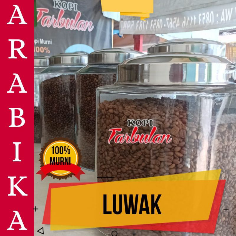 

Kopi Arabika Luwak Netto 200 gram