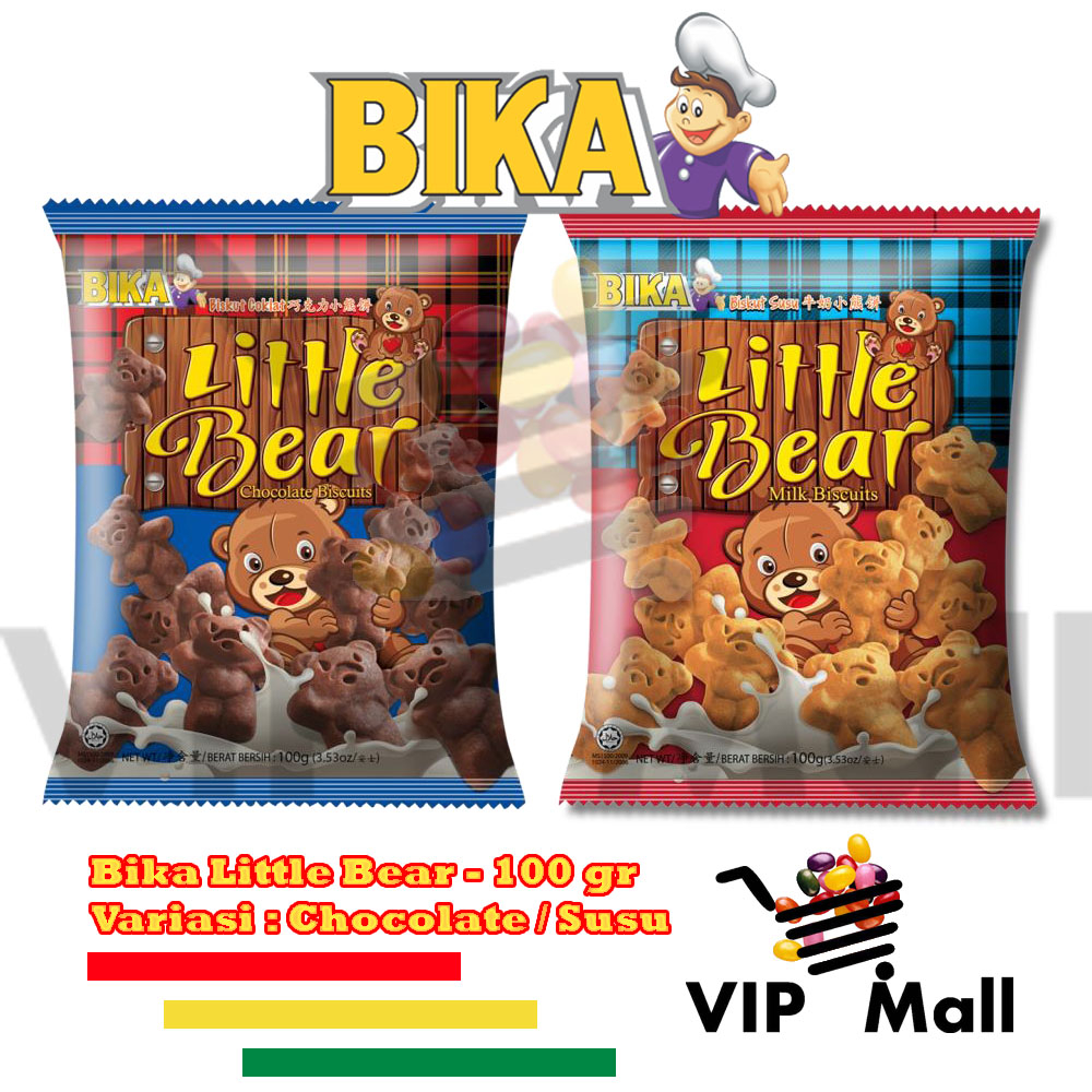 

Bika Little Bear Biscuit 100Gr.