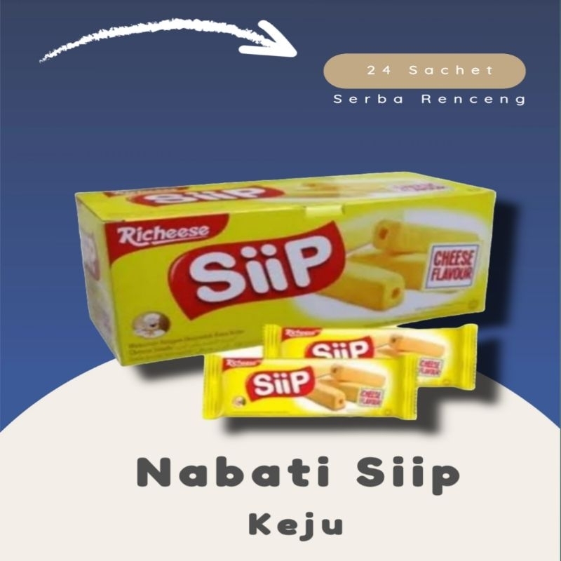 

Nabati Siip Box (Isi 24 Sachet)