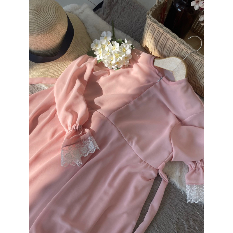 Cinderella dress/Gamis renda/ Dress renda/dress manis