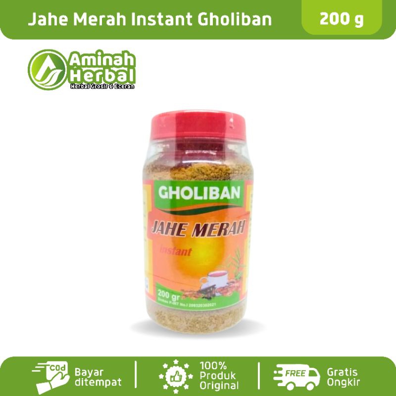 

Jahe Merah Instan Gholiban