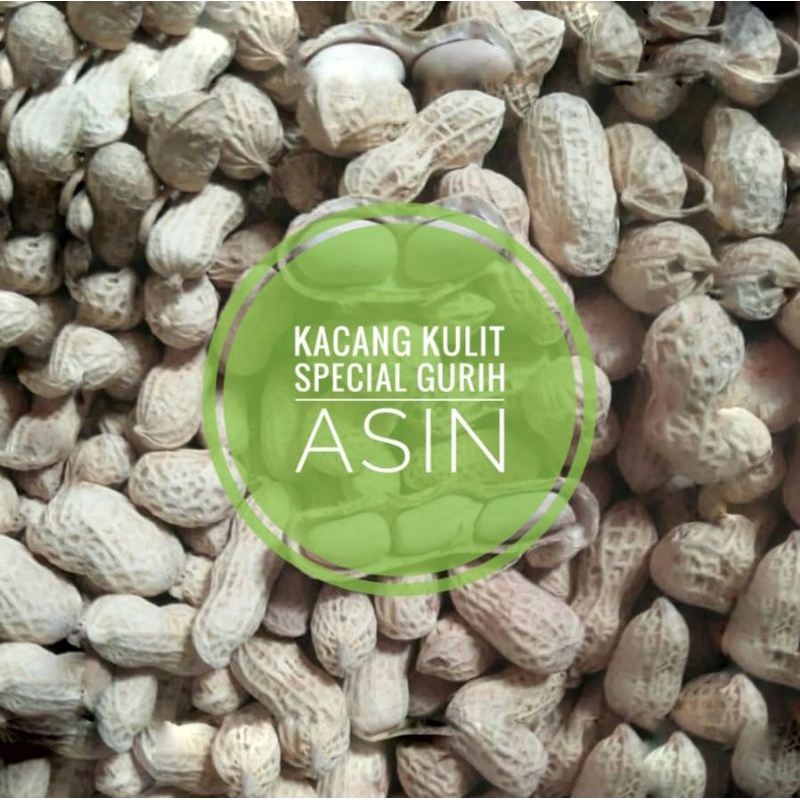 

Kacang Kulit Asin Gurih Muncul Jaya 3000gram
