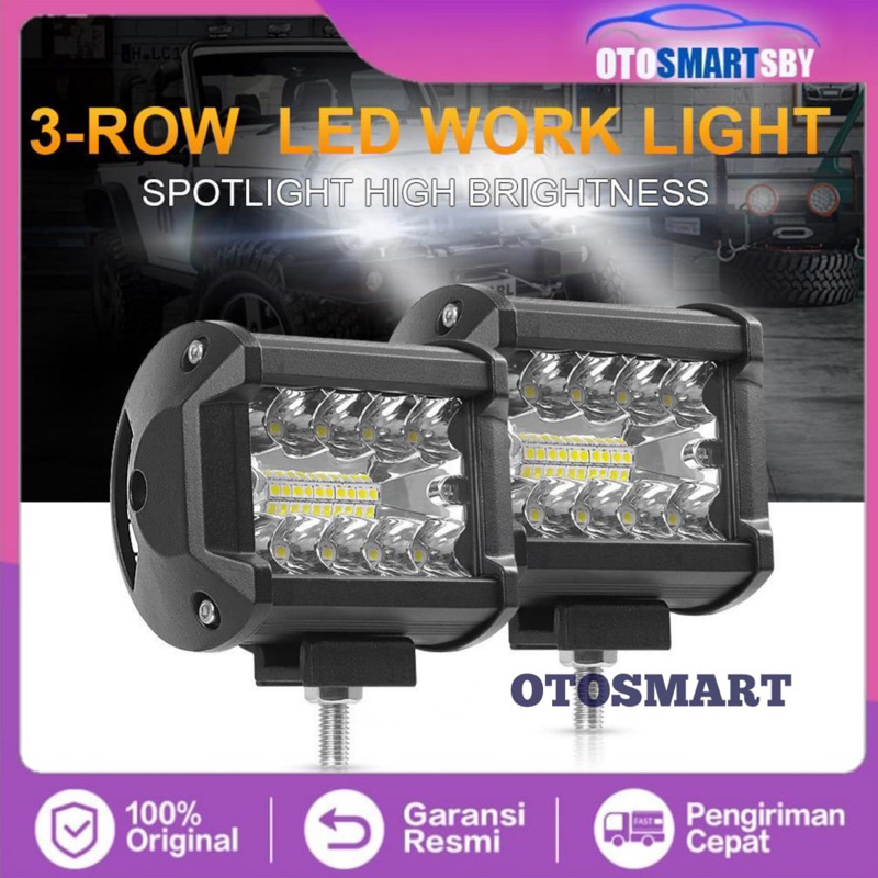 Lampu Tembak Sorot LED Bar Cree Mobil Motor