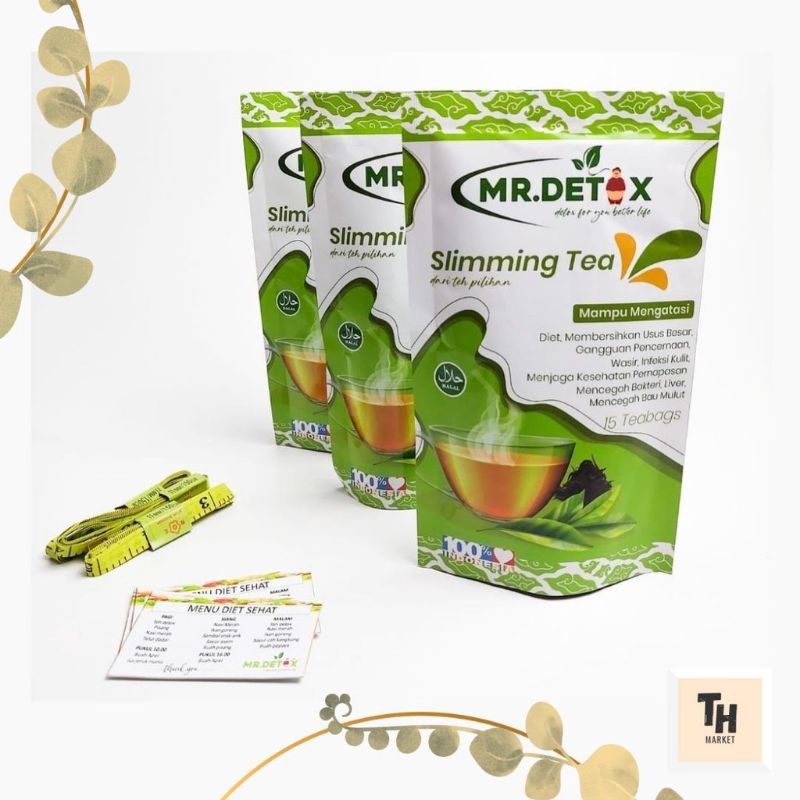 

Mr Detox Teh Pelangsing Alami/Teh Herbal (Beli 2 Free alat ukur)