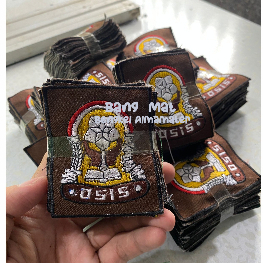 LOGO OSIS SMA, BORDIR PATCH LOGO OSIS