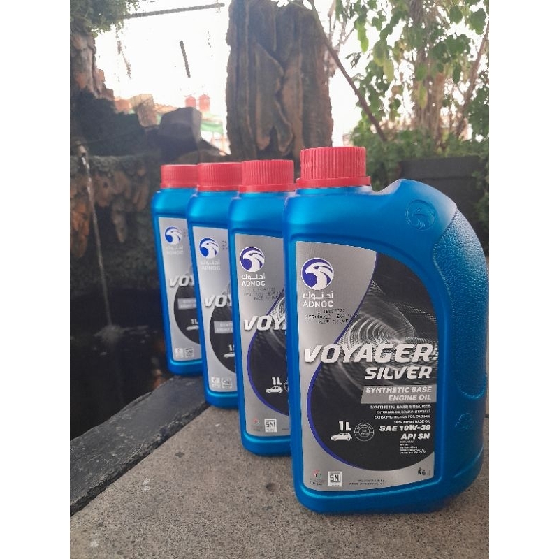 Adnoc Voyager silver 10W-30 API SN 4 Liter