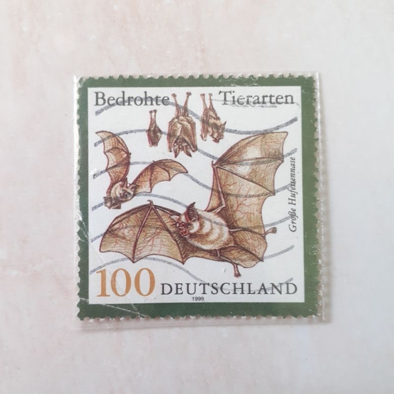 

Perangko Jerman Greater Horseshoe Bat (Rhinolophus ferrumequinum) Tahun 1999