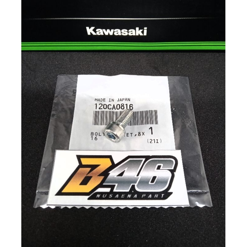 BAUT UNTUK SAMBUNGAN RANGKA DEPAN NINJA RR OLD DAN BAUT BREKET KALIPER REM BELAKANG NINJA RR R SS