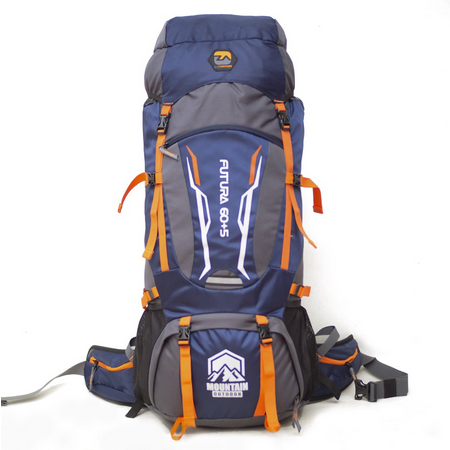 Tas Gunung carrier Zarventure FUTURA 60 Liter + RAINCOVER