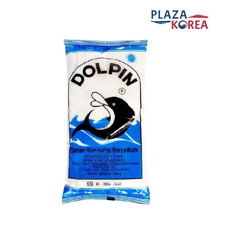 

DOLPIN GARAM HALUS 500 GR - SALT DOLPHIN GAREM MEJA