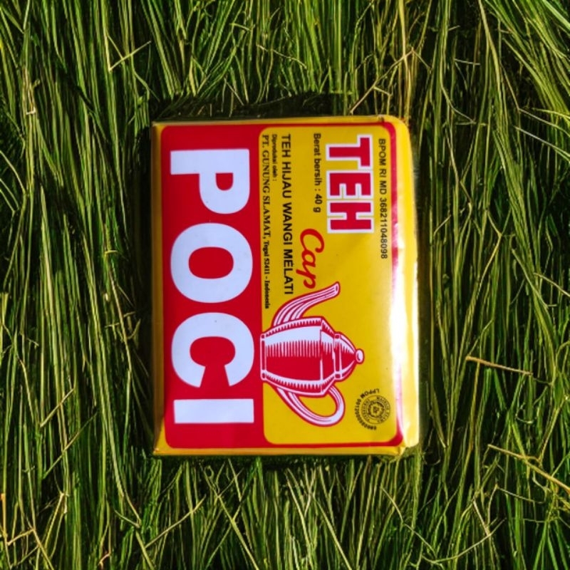 

Teh Poci Superior kuning Teh Hijau Wangi Melati(Teh Seduh)Per Pcs(40gram)