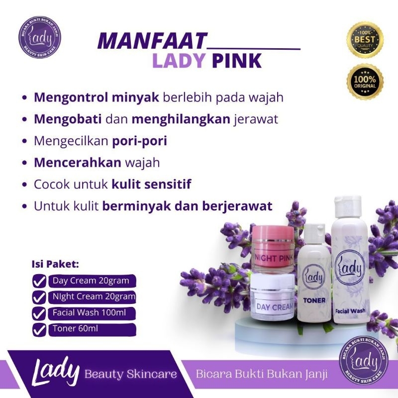 LADY BEAUTY SKINCARE - LADY PINK