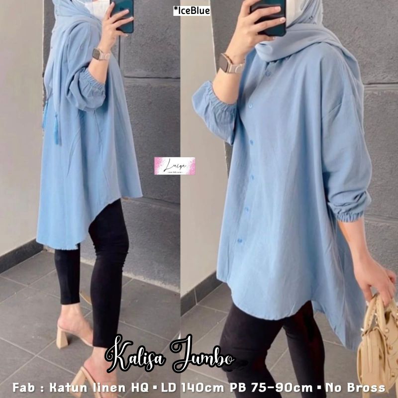 Kalisa Tunik jumbo ld 140 by Laiqa