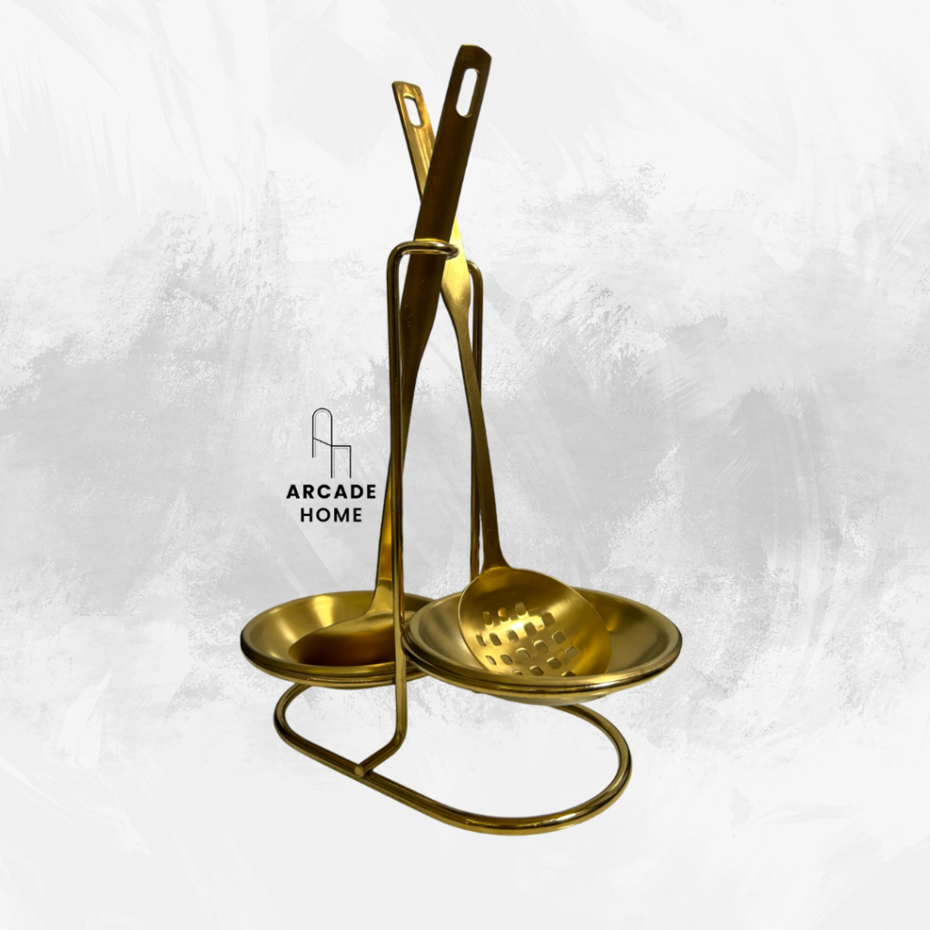 Arcade Home Sendok Sup Gold / Sendok Kuah Gold / Centong Kuah Gold / Sendok Gold