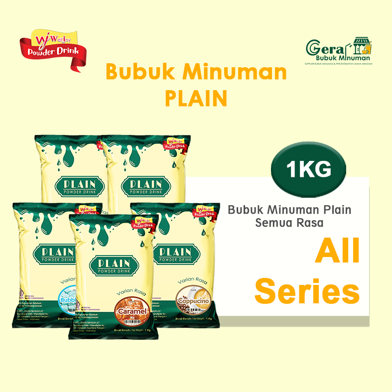 

1KG Bubuk PLAIN / TANPA GULA