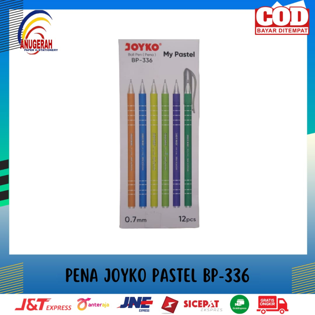 

BOLPOIN GEL JOYKO BP-336 HITAM (LSN)