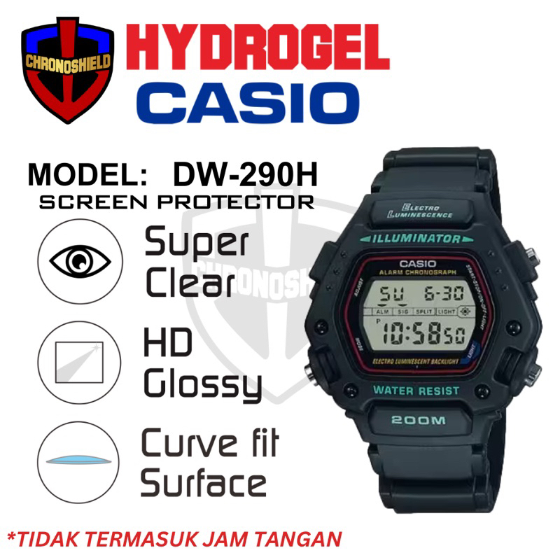Antigores Jam Tangan Casio DW 290H dw290h Hydrogel