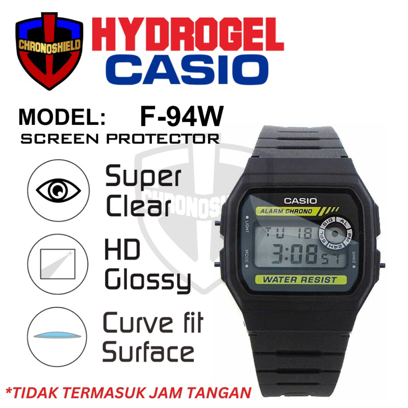 Antigores Jam Tangan Casio F-94W F94 Hydrogel