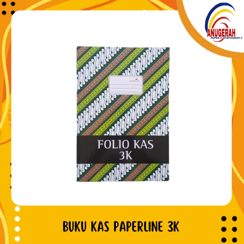 

PAPERLINE 100 F 3 KOLOM BUKU KAS (PCS)