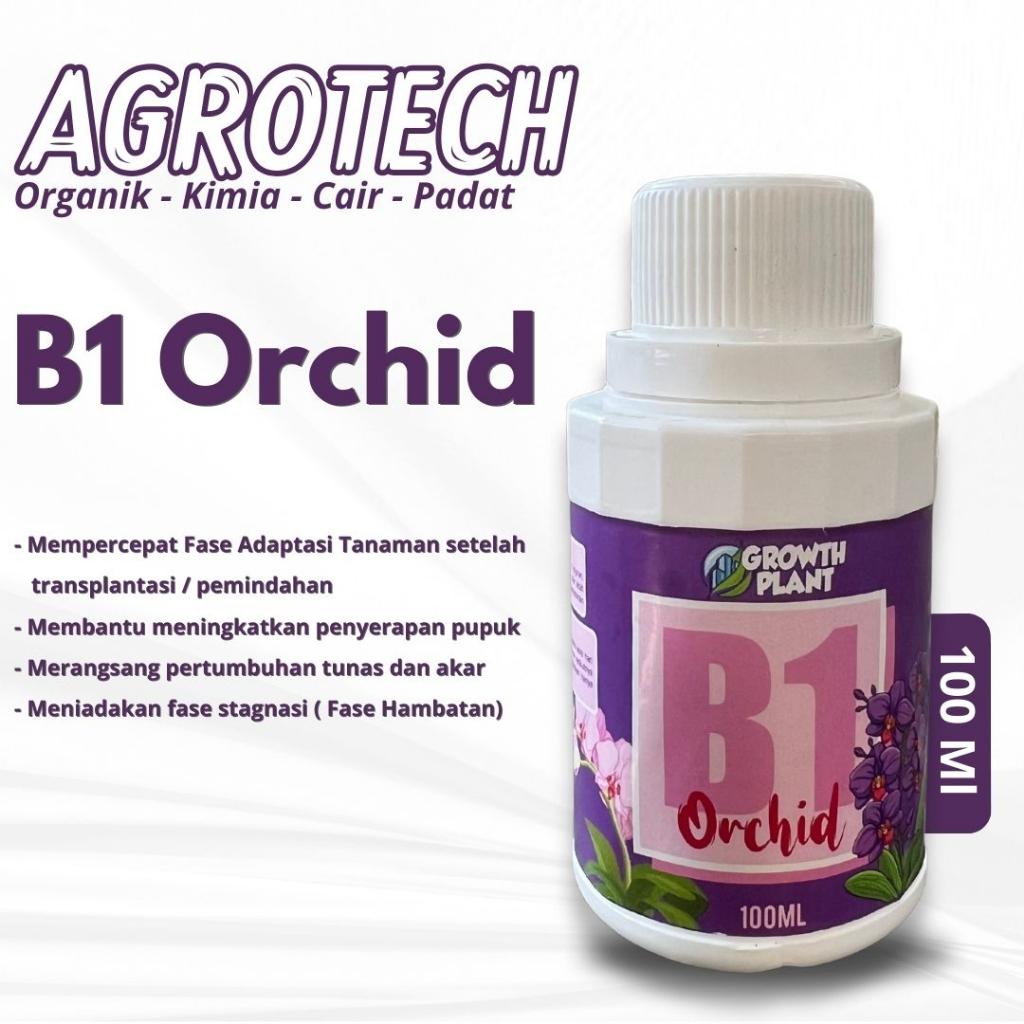 Vitamin B1 Organik Khusus Untuk Tanaman Anggrek