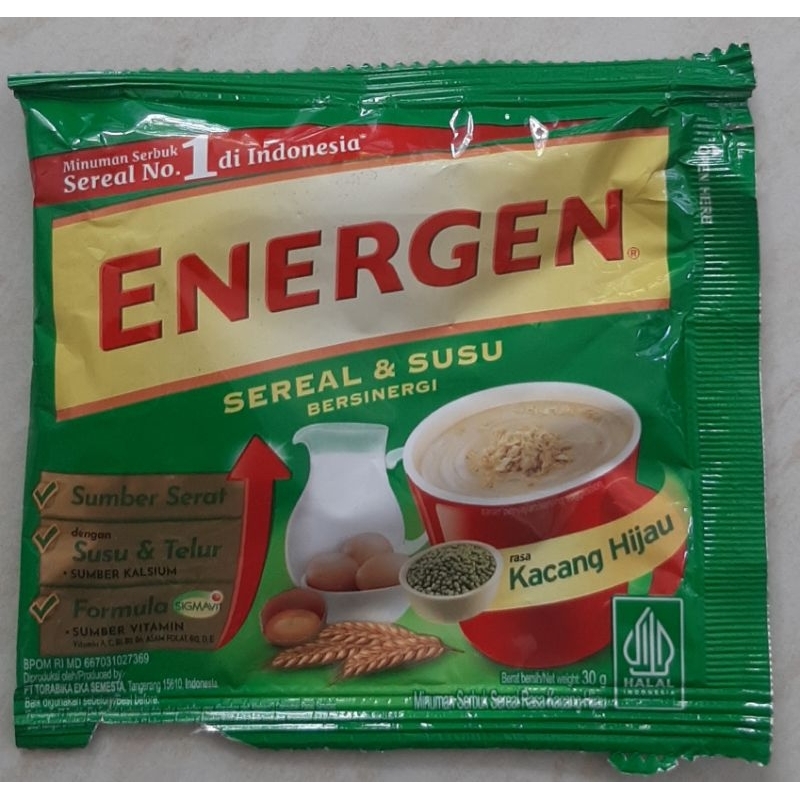 energen kacang hijau 1 renteng