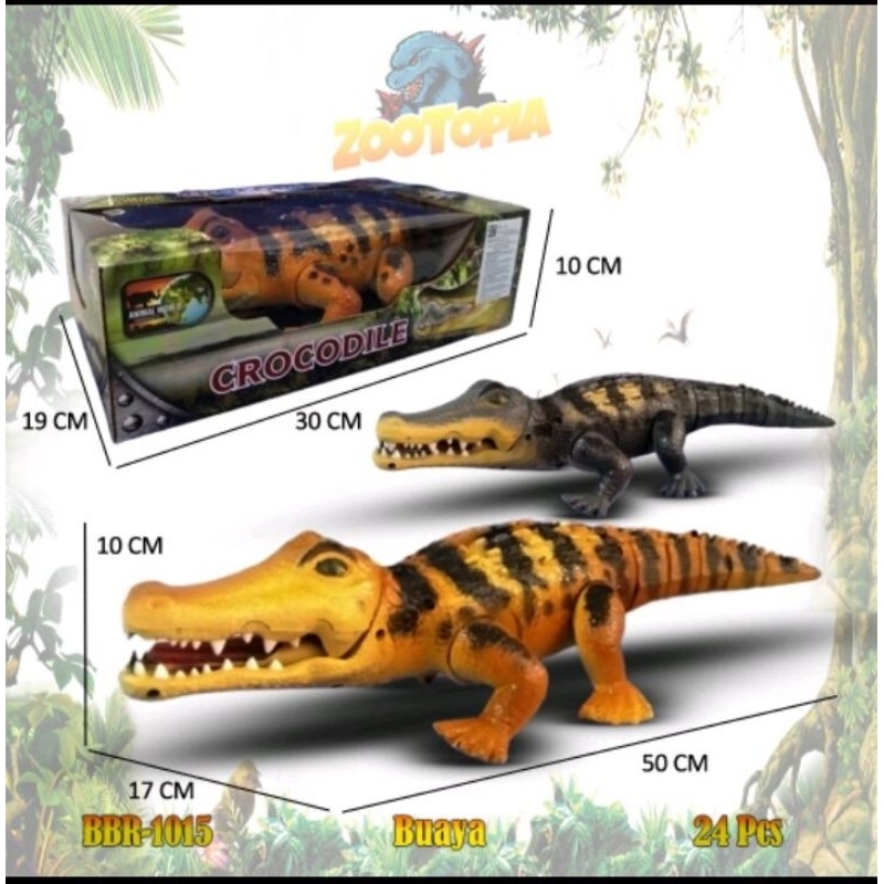 PROMO MAINAN BUAYA BISA JALAN DAN SUARA