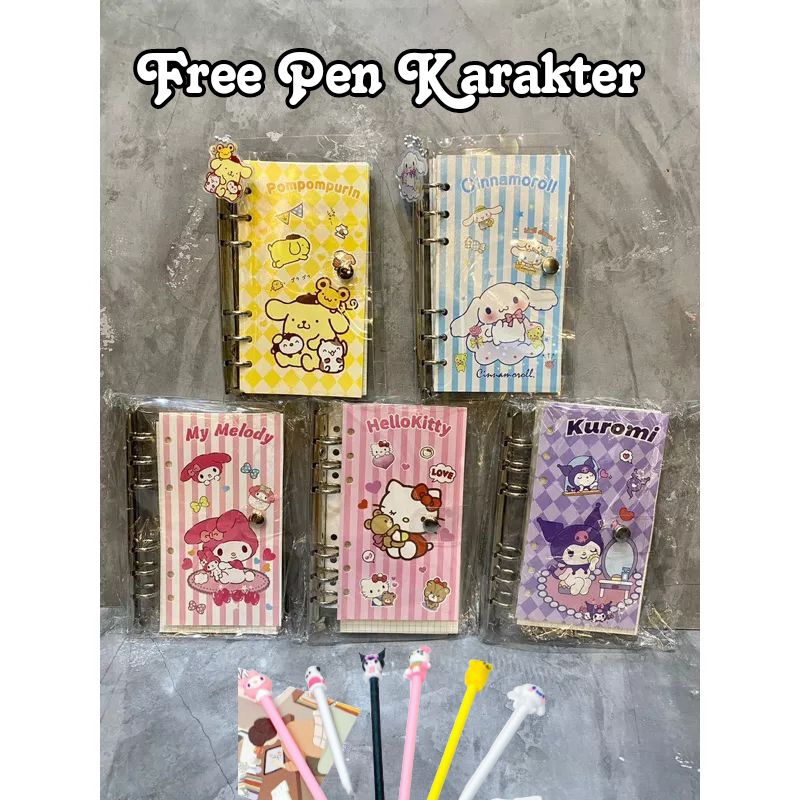 

Binder Note A6 Aesthetic / Binder Jurnal / Binder Diary