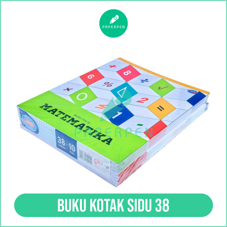 

1 Pak Buku Kotak Sidu Kecil 38