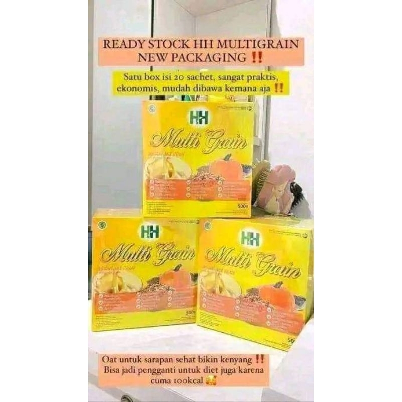 

HH Multi Grain minuman Sereal Bergizi cocok untuk Diet