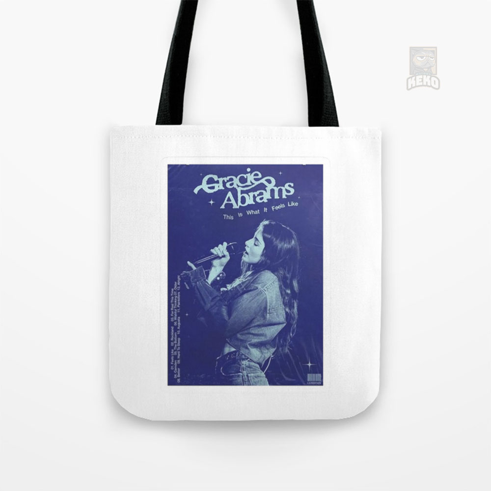 Tote Bag Kanvas Gracie Abrams That is What it Feels