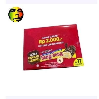 

Beng beng chocolate caramel isi 17