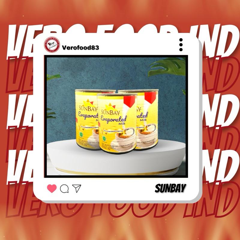 

Susu Evaporasi Sunbay / Sunbay Evaporated Milk 380 gr