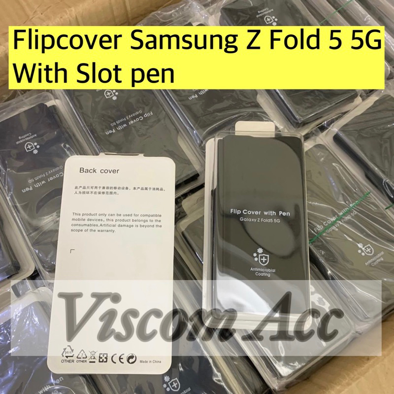 Z Fold 5 5G || Flipcover Slot pen Samsung z fold 5 5g case z fold 5