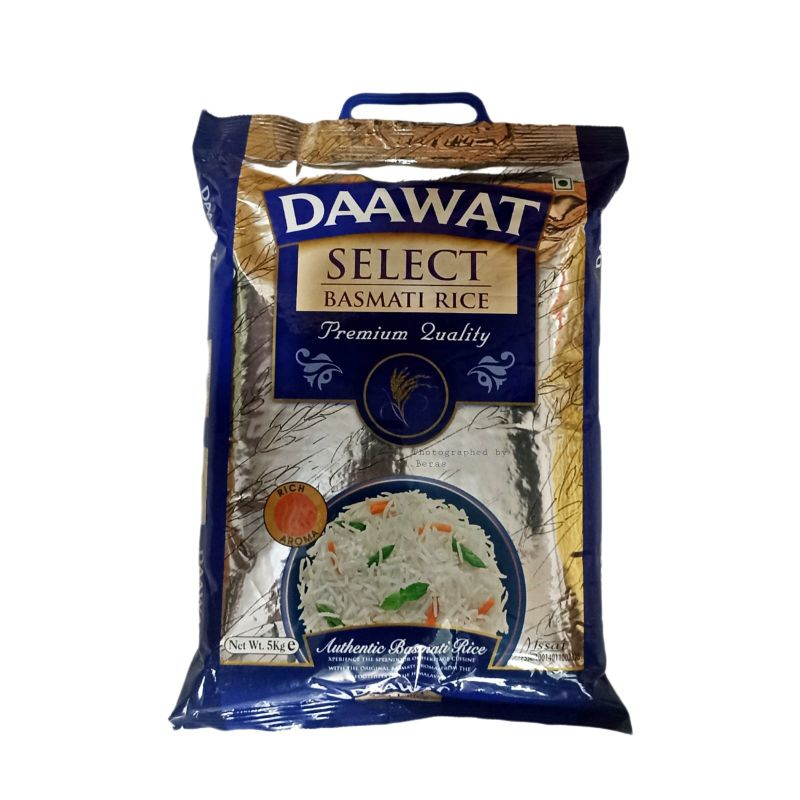 

Beras Basmati Daawat Select - Kemasan asli 5 kg × 4 pcs ( 20 kg )