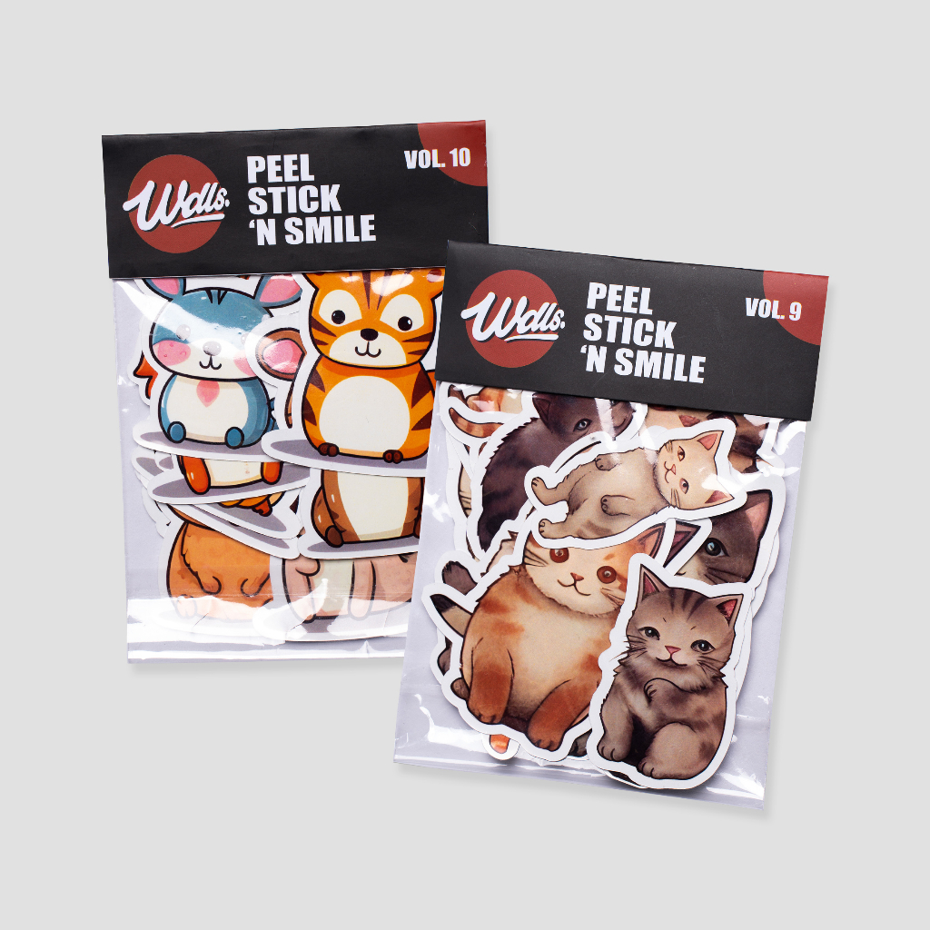 

Woodlays Sticker Pack Batch 2 Vol. 6 - 10