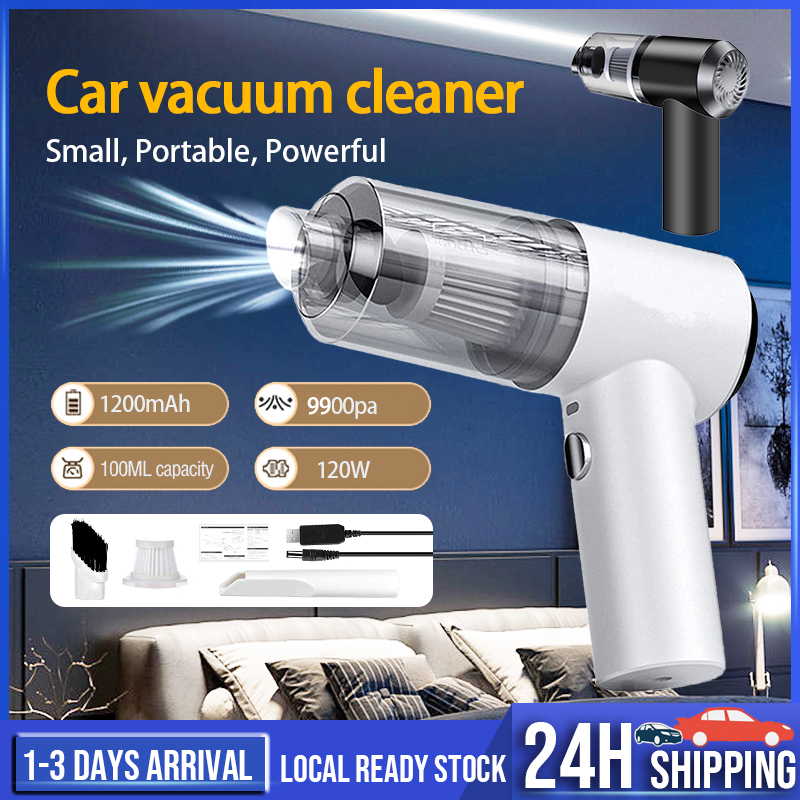 Vacum Cleaner Penyedot Debu Rumah Kasur dan Karpet Mobil Portable Tanpa Kabel Murah